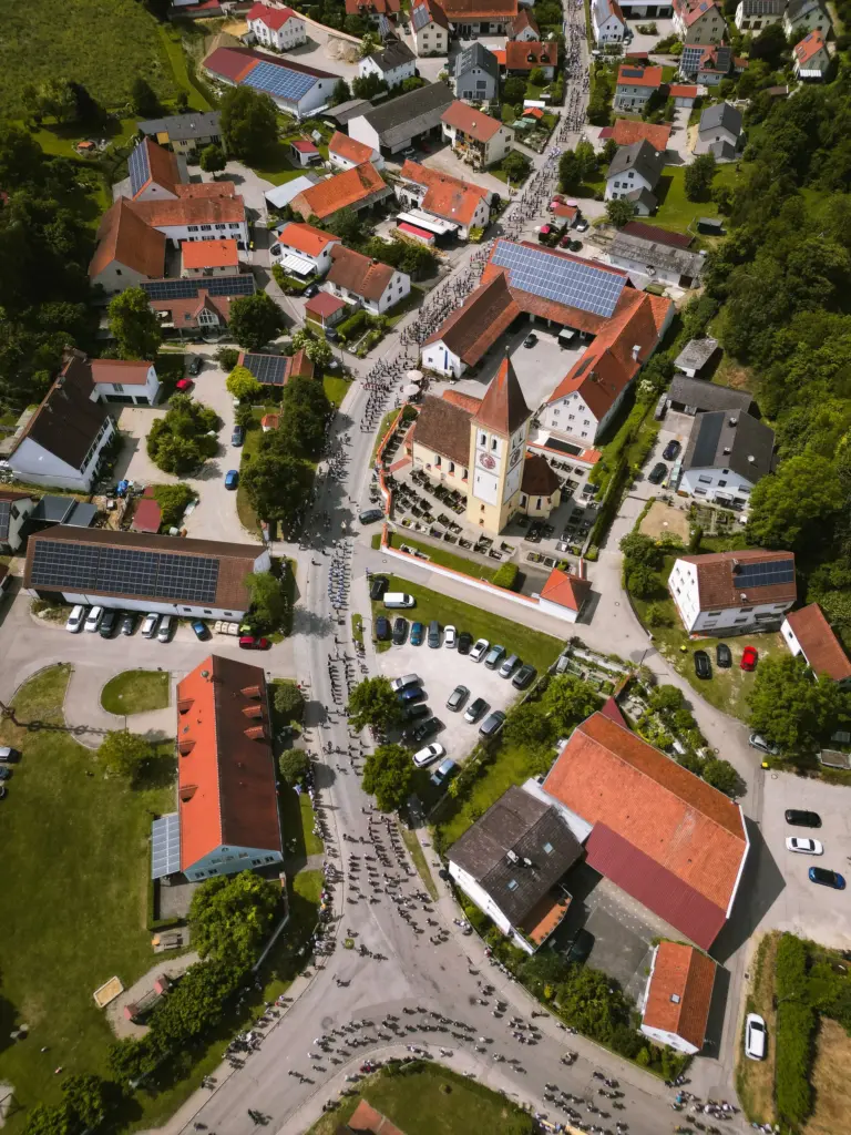Luftbild von Freinhausen